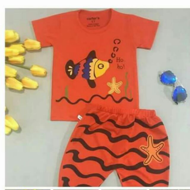 Combo 2 bộ carter cho bé