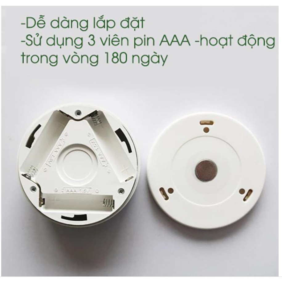 ( TẶNG MÓC DÁN 3D) Đèn cảm ứng thông minh cảm biến; TỰ SÁNG KHI CÓ NGƯỜI CHUYỂN ĐỘNG, gắn bất kỳ chỗ nào cần