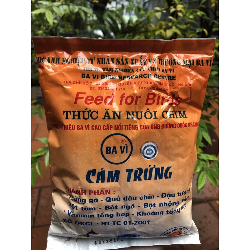 Cám chim Halosung Cám trứng Ba Vì ( k tem) thức ăn chim cảnh CC04