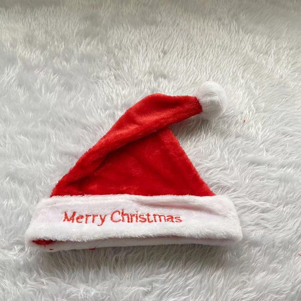Mũ Beanie Phong Cách Giáng Sinh Đơn Giản Dễ Thương Dùng Làm Đạo Cụ Chụp Ảnh