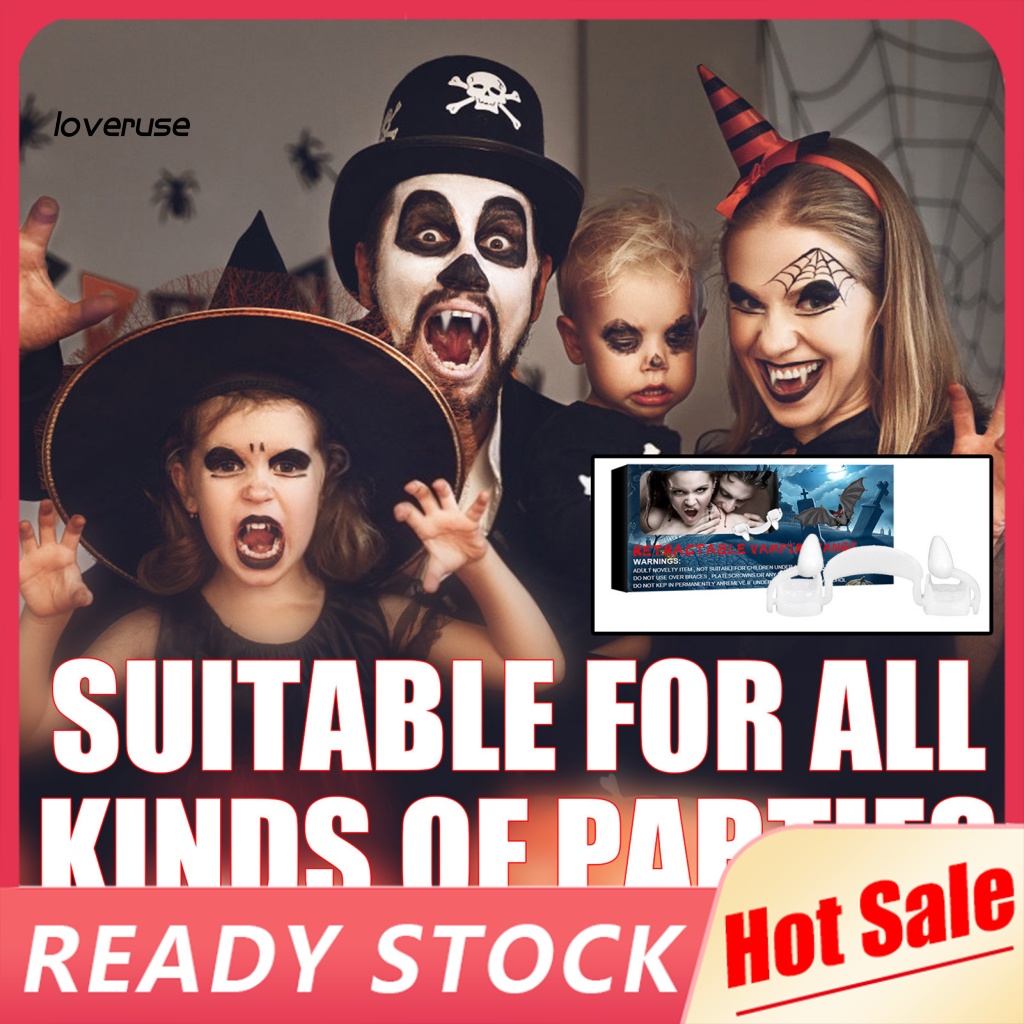 Răng Giả Hóa Trang Halloween Fangs Cấp Thực Phẩm