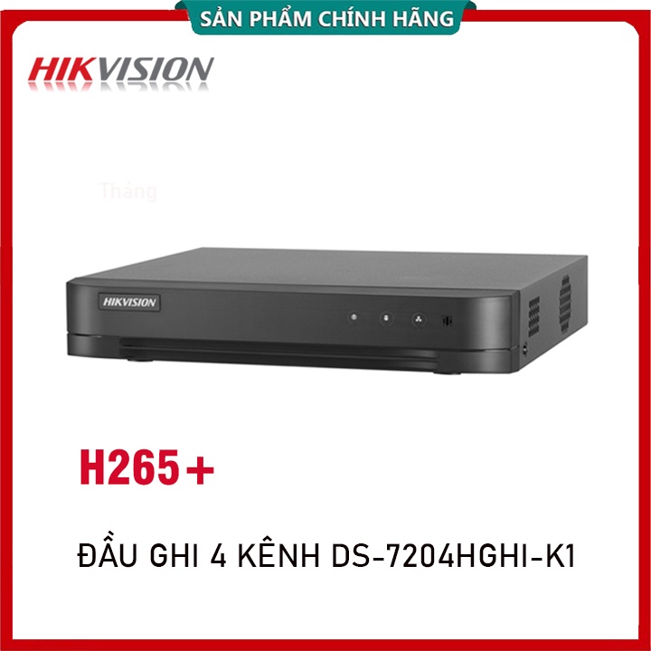 Bộ Camera giám sát Hikvision 2MP FHD 1080P - Hàng chính hãng [Bộ 1-4 2MPX] - Đầy đủ phụ kiện+Ổ Cứng 500GB - BH 24 Tháng