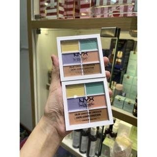 [Bao bì mơi] Bảng che khuyết điểm color correcting của Nyx