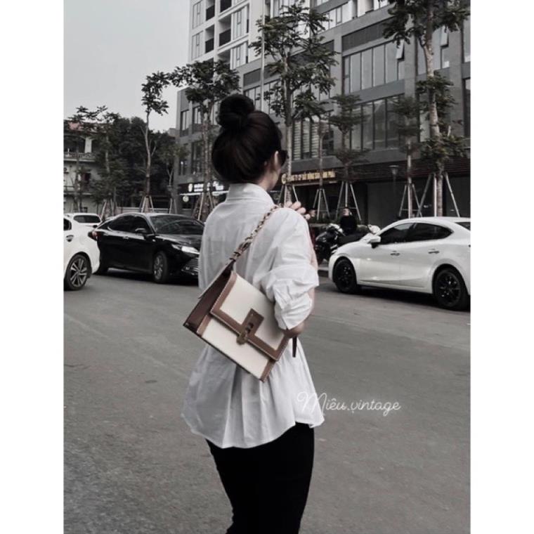 [Hàng Có Sẵn, Ảnh Thật]Áo Sơ Mi Xếp Ly Eo Tôn Dáng- Áo Somi Trắng Polo Sang Choảnh Mẫu Mới 2022