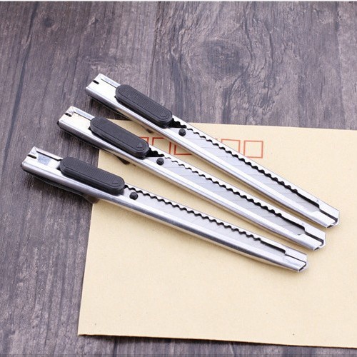 Dao rọc giấy Inox không hộp Pison loại tốt kích thước 12cm - PVN1684 - 1 cái