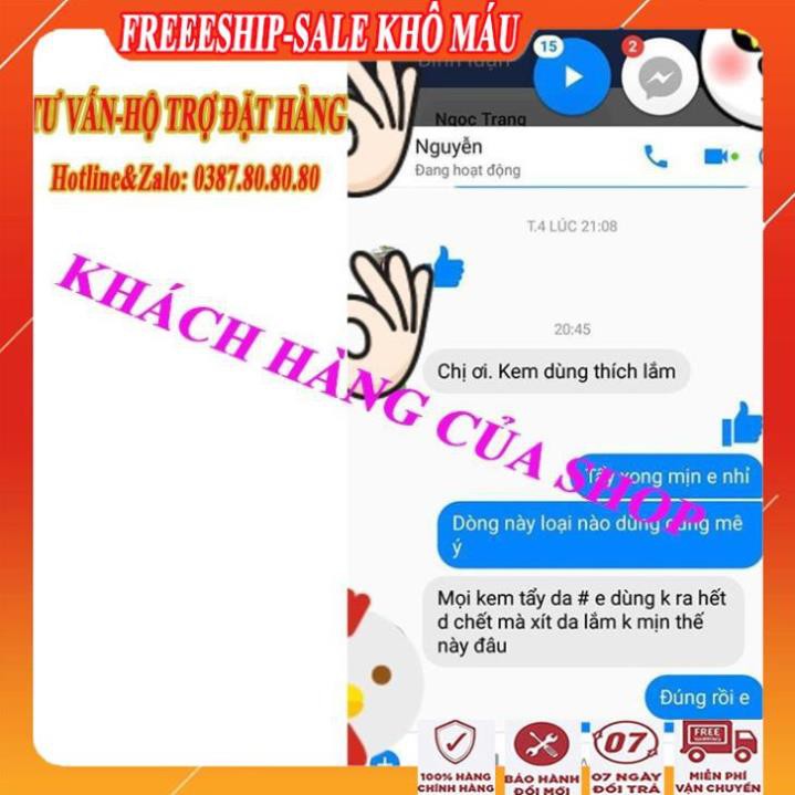 [FreeShip - MUA 1 TẶNG 1] Kem tẩy da chết mặt, môi,ngừa mụn và trắng da/Gel tẩy tế bào chết bổ sung collagen sennio