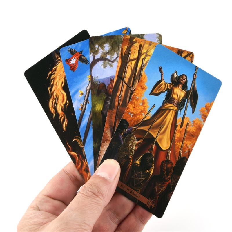 Bộ bài tarot 78 lá Modern Spellcaster's tiếng anh trò chơi dành cho gia đình/tiệc tùng