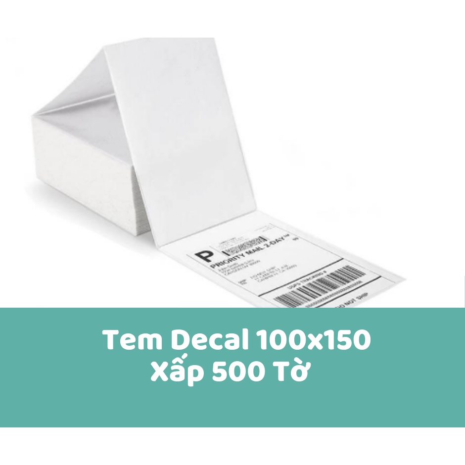 Tem In Đơn Hàng - Tem In TMĐT 100x150, 75x100