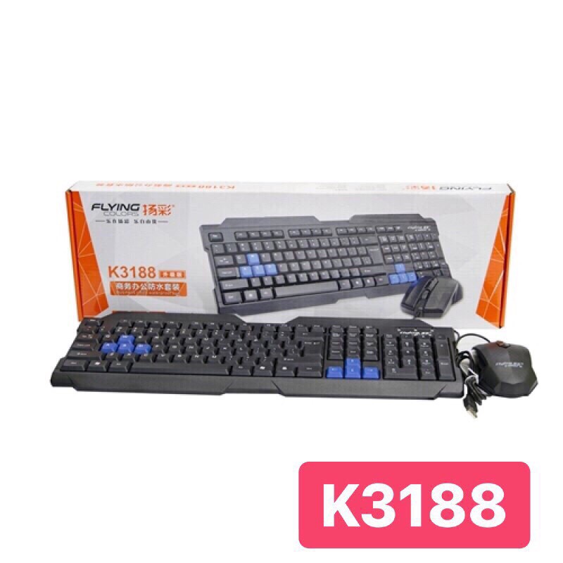 Combo bàn phím chuột K3188