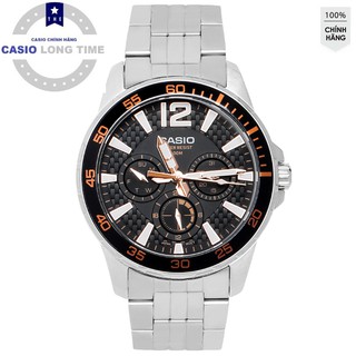 Đồng Hồ Nam Dây Thép Casio MTD-330D-1A3V