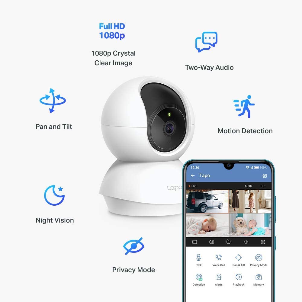 [Hỏa Tốc - HCM] Camera Wifi TP-link Tapo C200 Camera 360 1080p | Hàng Chính Hãng | Bảo Hành 24TH | NgocVien Store