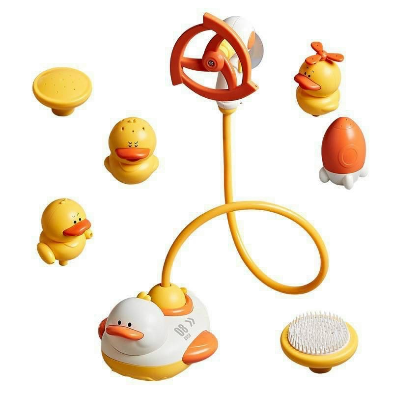 Bộ đồ chơi vịt phun nước nhà tắm