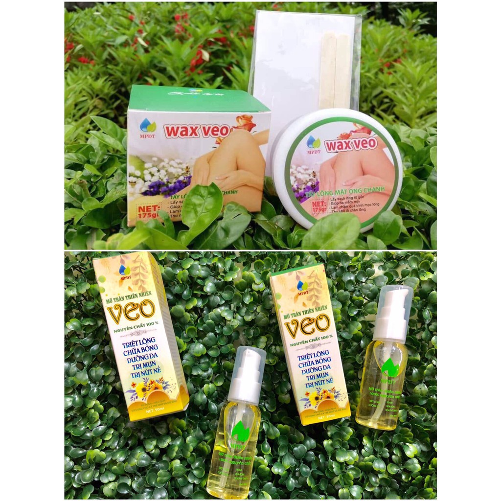 ( CHÍNH HÃNG ) WAX LÔNG VEO Tẩy sạch MỌI VÙNG Lông + TẶNG kèm giấy wax và que gạt ( Triệt lông Vĩnh viễn) mới. | BigBuy360 - bigbuy360.vn