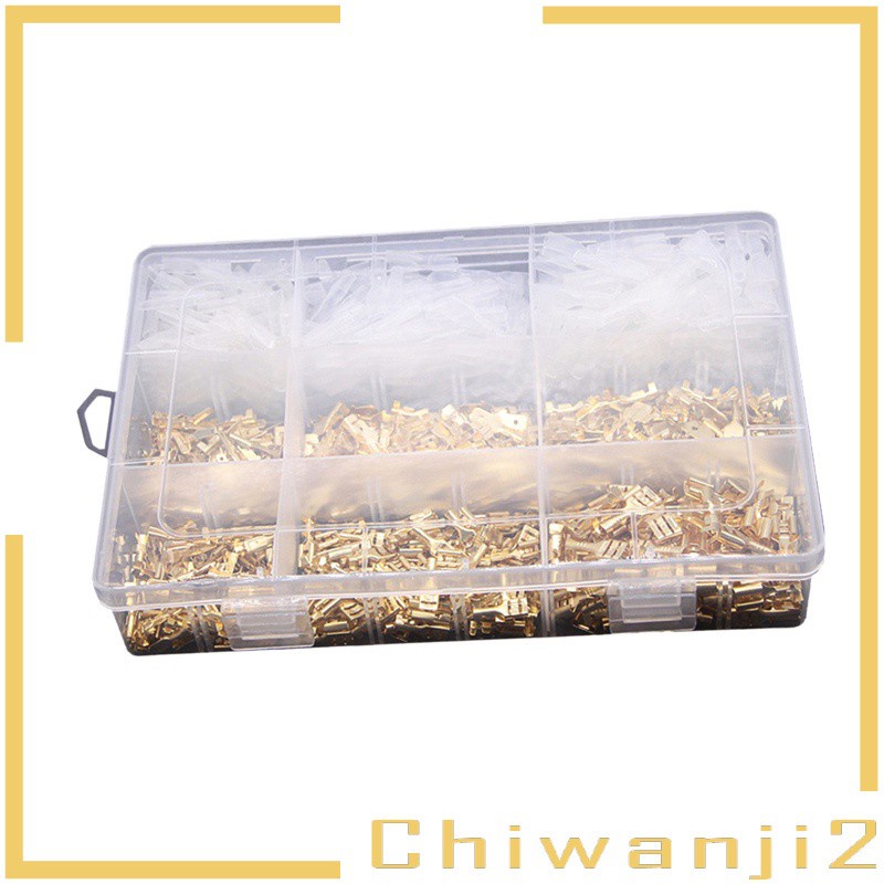 Đầu Nối Dây Điện Nhanh Cách Nhiệt Chiwanji2 900x 2.8 / 4.8 / 6.3mm | BigBuy360 - bigbuy360.vn