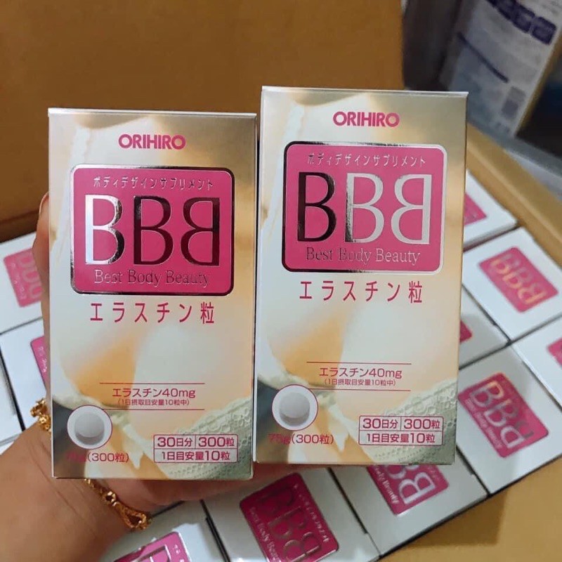 Viên Uống Nở Ngực BBB Orihiro 300 Viên Nội Địa Nhật