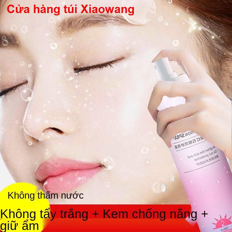 dầu lavenderXịt chống nắng chính hãng làm trắng, dưỡng ẩm ẩm, cấp nước- bằng chứng, không thấm mồ hôi, tia cực tím l