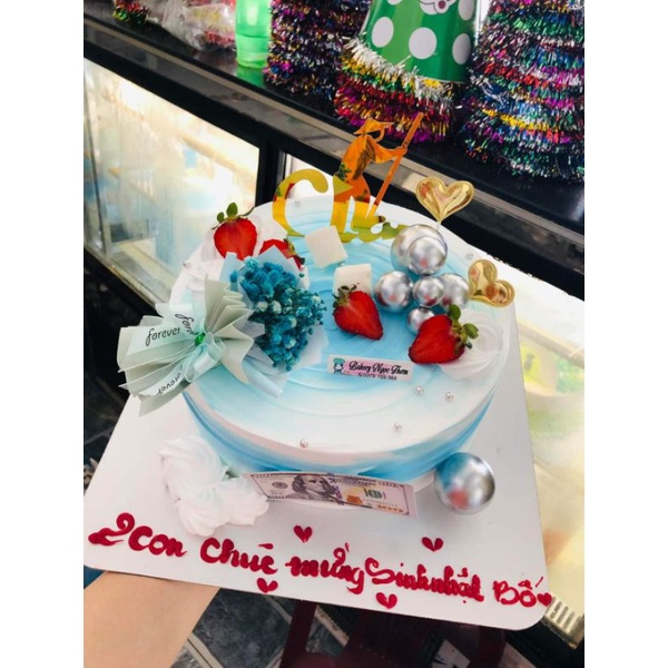 Sỉ hoa mini trang trí bánh kem, hộp quà size 11-12cm