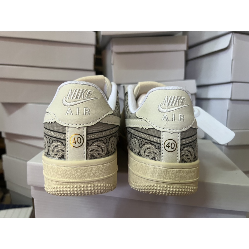 Giày thể thao Air Force 1 Dây Thừng,  Giày thể thao AF1 thổ cẩm phối đồ nam nữ siêu hot trend mẫu mới bản đẹp 2022
