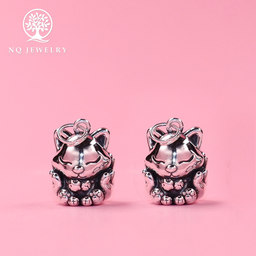 Charm treo 3D hồ ly 9 đuôi - NQ Jewelry
