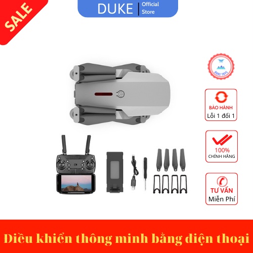 Flycam E88 pin 1800mAh, máy bay điều khiển từ xa camera 4k