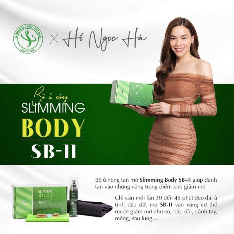 Bộ ủ nóng Slimming Body II [ TẶNG ĐAI ĐỊNH HÌNH VÒNG EO]