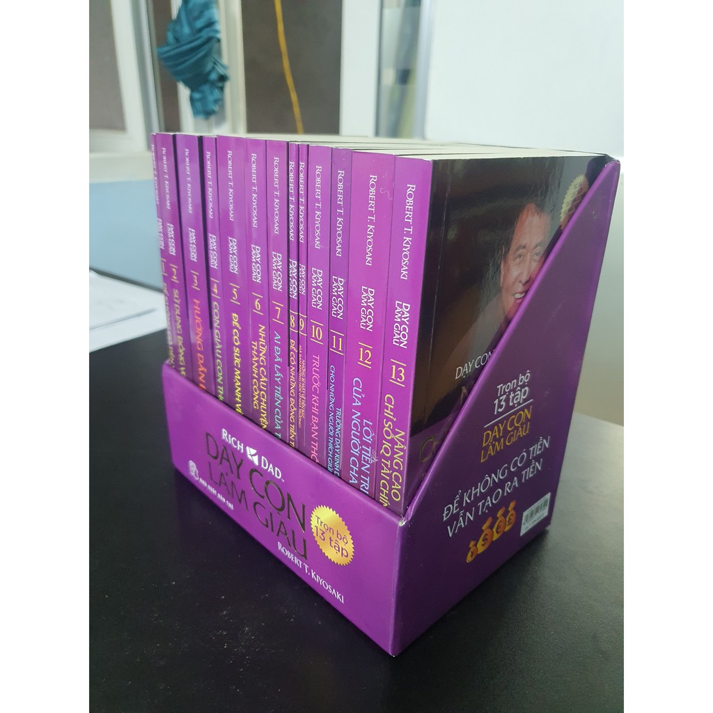 Sách Boxset Combo Dạy Con Làm Giàu (Trọn Bộ 13 Tập)