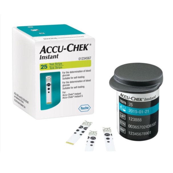 COMBO Máy đo đường huyết Accu-Chek Instant mg/dL + Hộp 50 que thử. ( Hàng Chính Hãng )