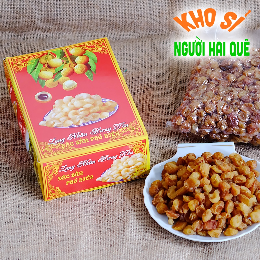 Long nhãn sấy Hưng Yên LOẠI 1 Sỉ lẻ 1kg/ 200g | KHO SỈ NGƯỜI HAI QUÊ - HAIQUE FOOD