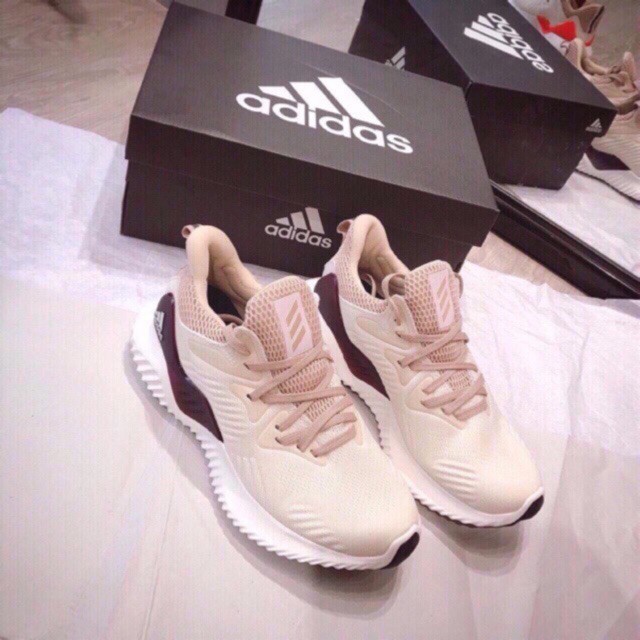 Giày Sneaker Anpha Hồng Kem