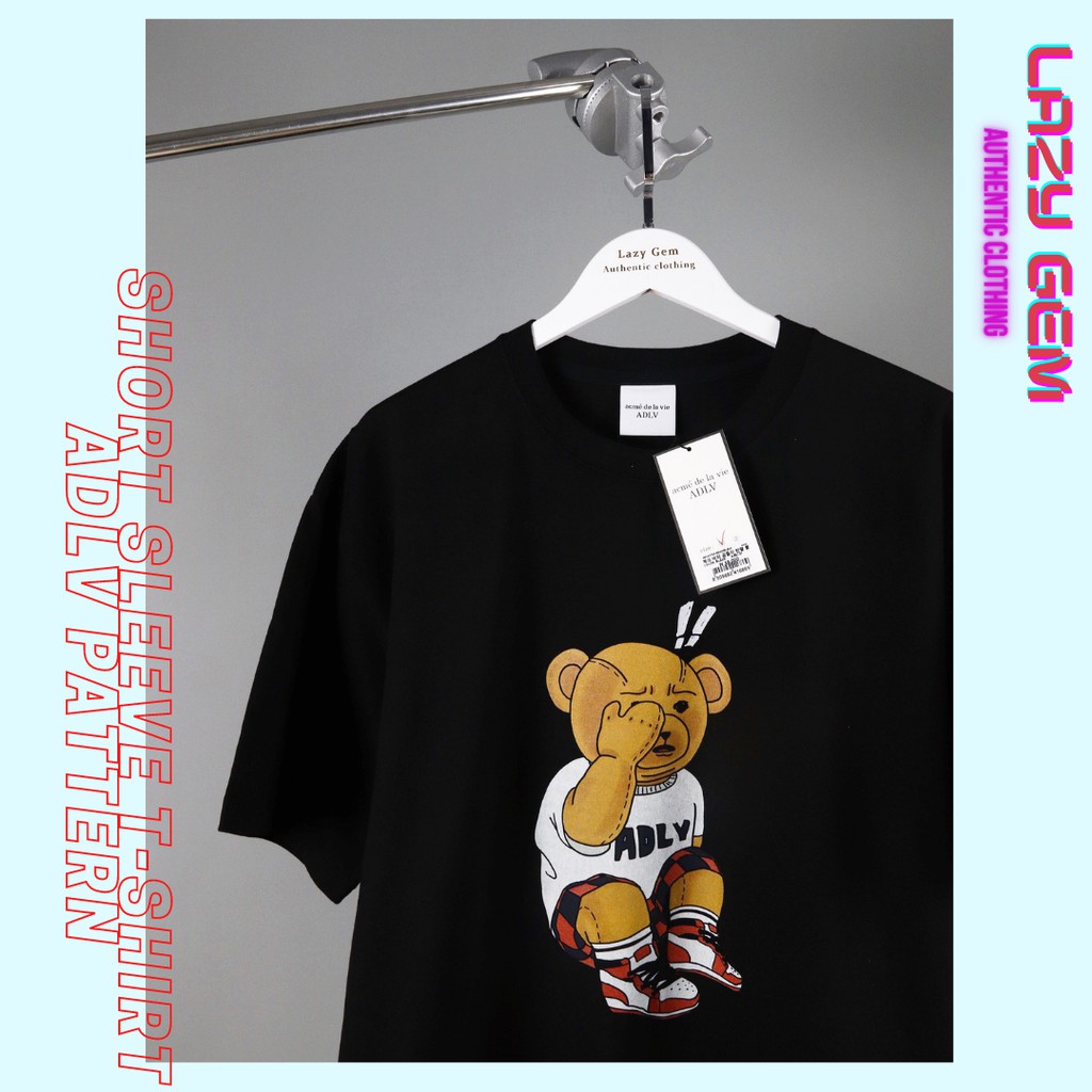 Áo Thun ADLV CHECK PANTS BEAR - AUTHENTIC 100% ĐƯỢC NHẬP TRỰC TIẾP TỪ HÀN QUỐC