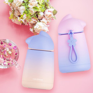Thermos cup❀Vacuum cup super cute girl students' small portable mini web celebrity ins trend capacity of the