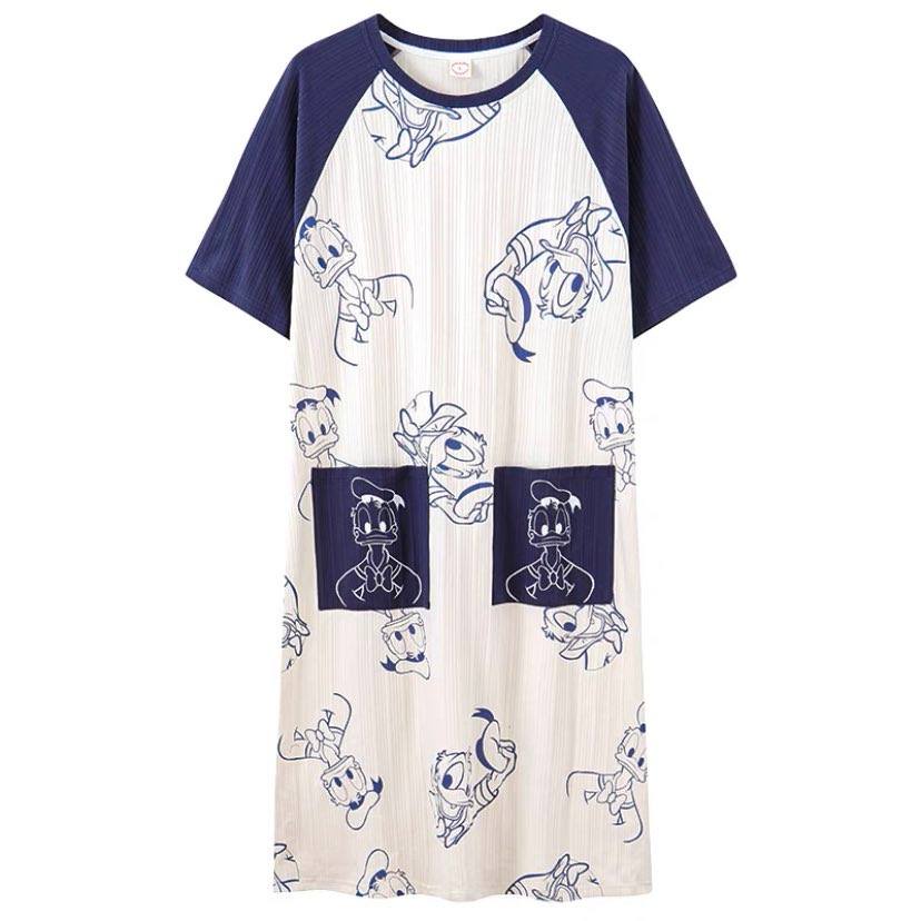 Váy Cotton Cổ Tròn ( New )