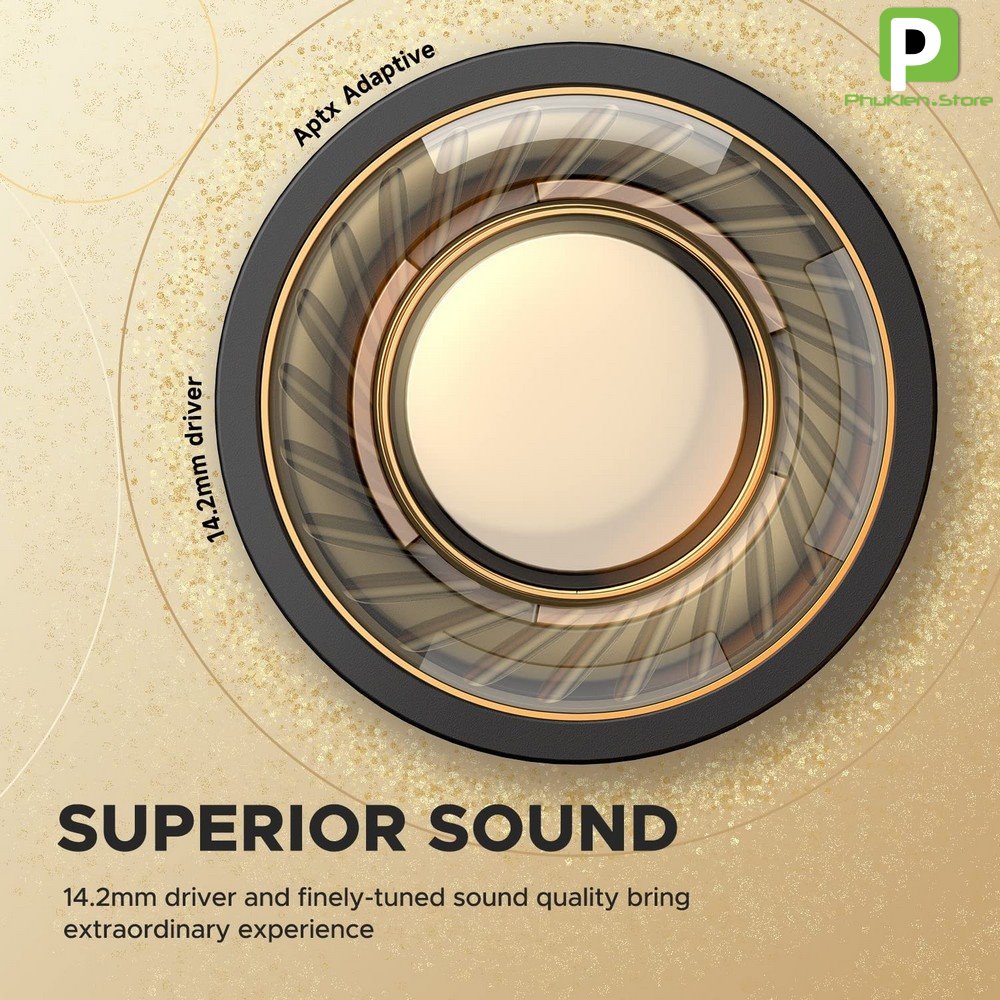 Tai Nghe Bluetooth Soundpeats Air3 Deluxe, Game Mode, QCC3040, Aptx, Pin 22h ( Air 3 deluxe )
