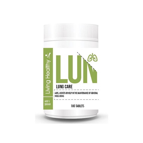 Viên Uống Cao Cấp Thải Độc Bổ Phổi + Đông Trùng Hạ Thảo Lung Detox Living Healthy - 180 Viên