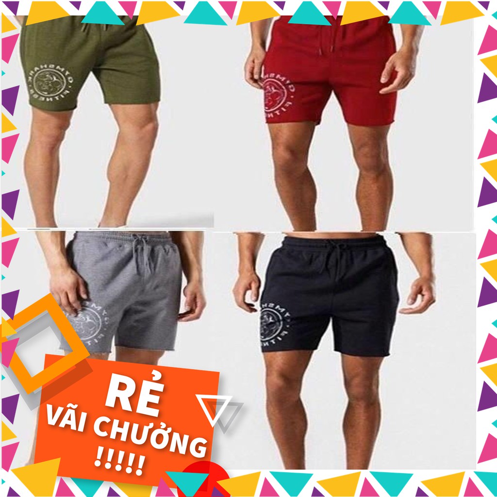 [HOT] Quần tập nam Gymshark [Thun nỉ da cá]