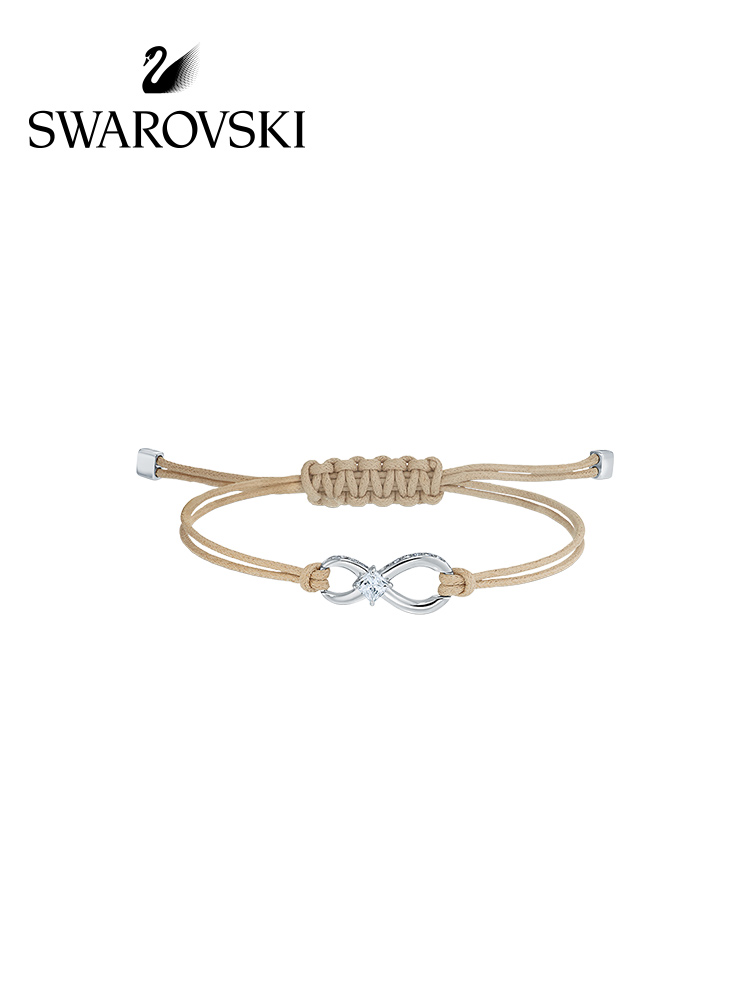 FLASH SALE 100% Swarovski VòngTay Nữ INFINITY Tình yêu vĩnh cửu Wang Yibo cùng phong cách FASHION Bracelet trang sức đeo Trang sức