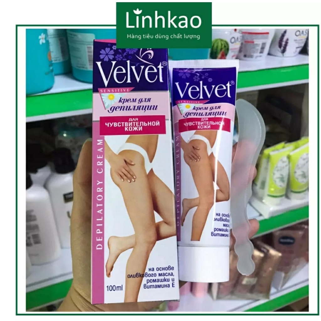 KEM TẨY LÔNG VELVET NGA 100ml