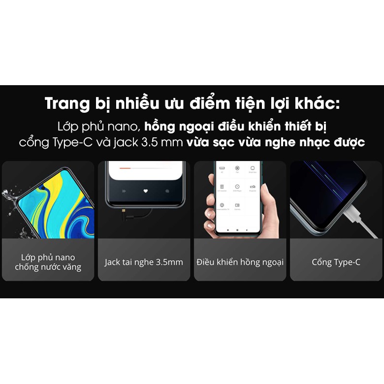 Điện thoại Xiaomi Redmi Note 9S 64GB/128GB - Hàng Chính Hãng - Mới Nguyên Seal 100% - Bảo hành Điện tử 18 Tháng | BigBuy360 - bigbuy360.vn