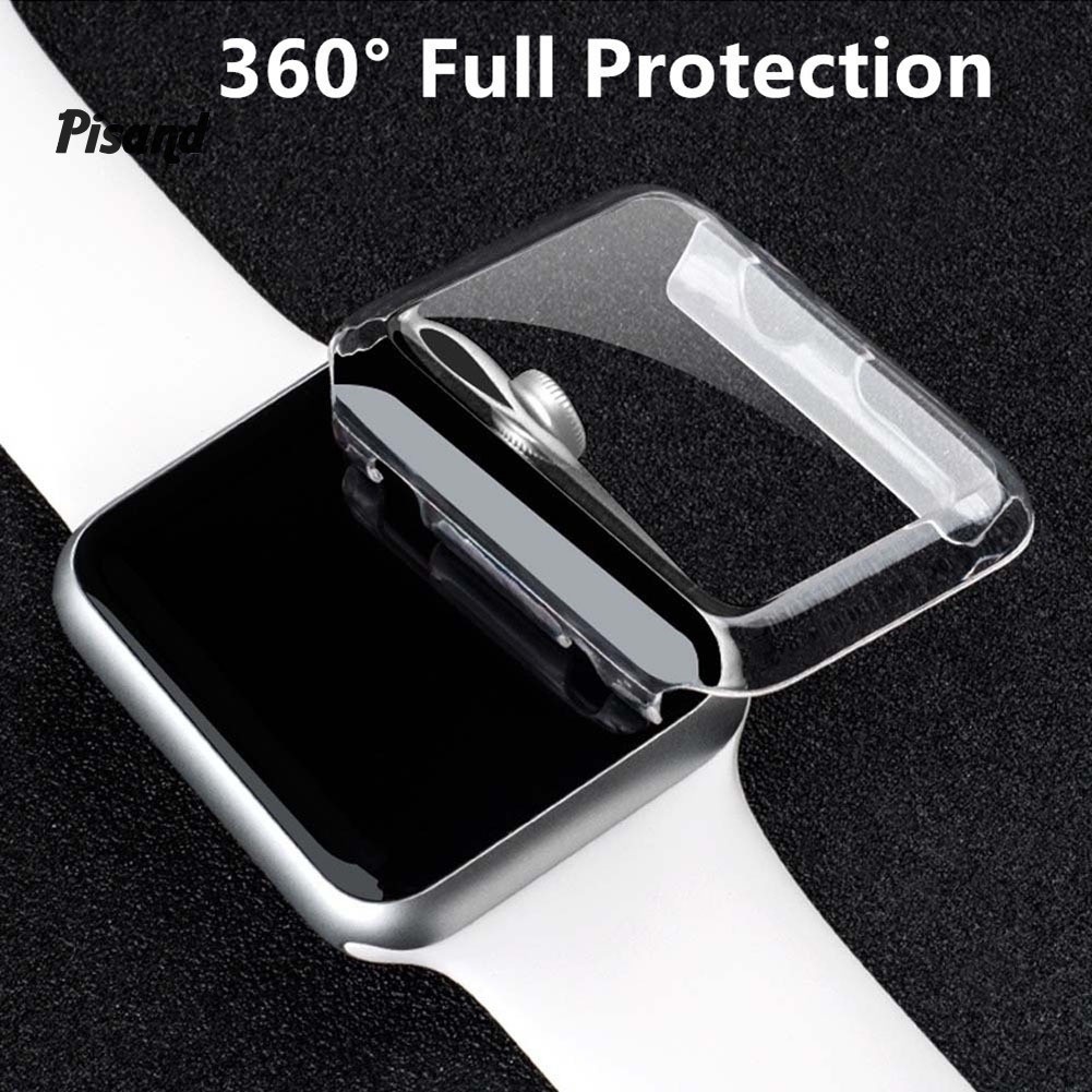 Set 3 ốp trong suốt 42mm/38mm bảo vệ cho Apple Watch Series 2