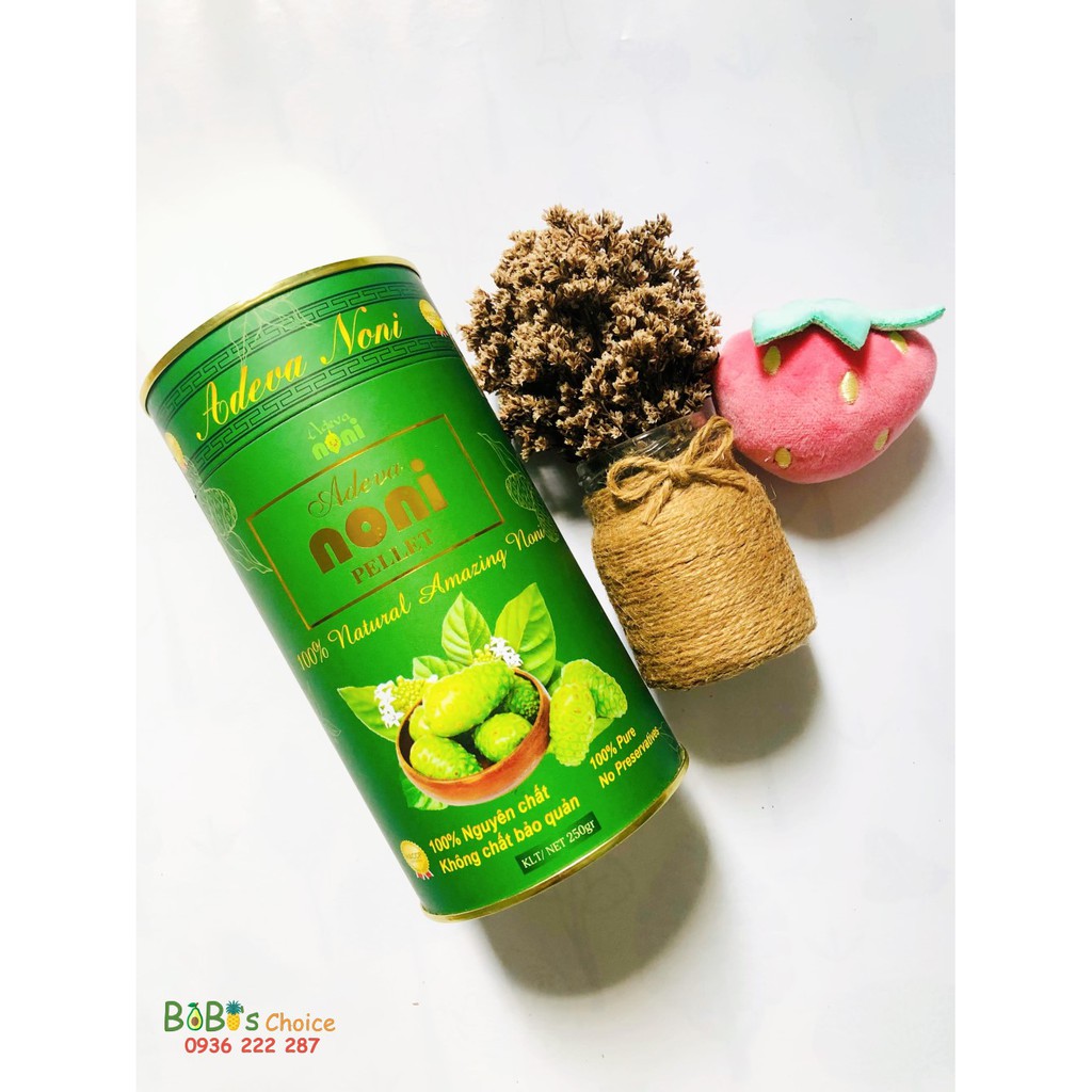 Bột nhàu dạng viên (Adeva Noni Pellet 250gr)