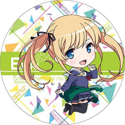 Huy hiệu cài áo IN HÌNH Saekano: How to Raise a Boring Girlfriend Đào tạo bạn gái anime chibi dễ thương