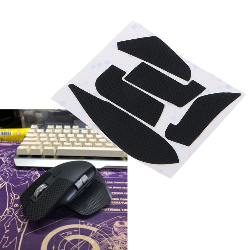 Bộ miếng dán chuột chơi game siêu mỏng chống trượt màu đen chuyên dụng cho Logitech MX Master 3