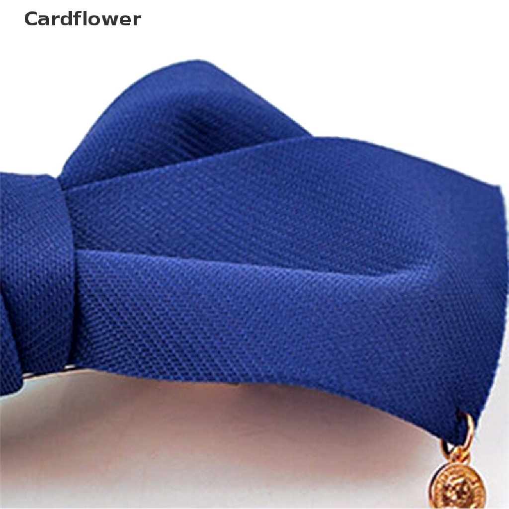 &lt; Cardflower &gt; Kẹp Tóc Nơ Lớn Thời Trang Mới Bán Chạy