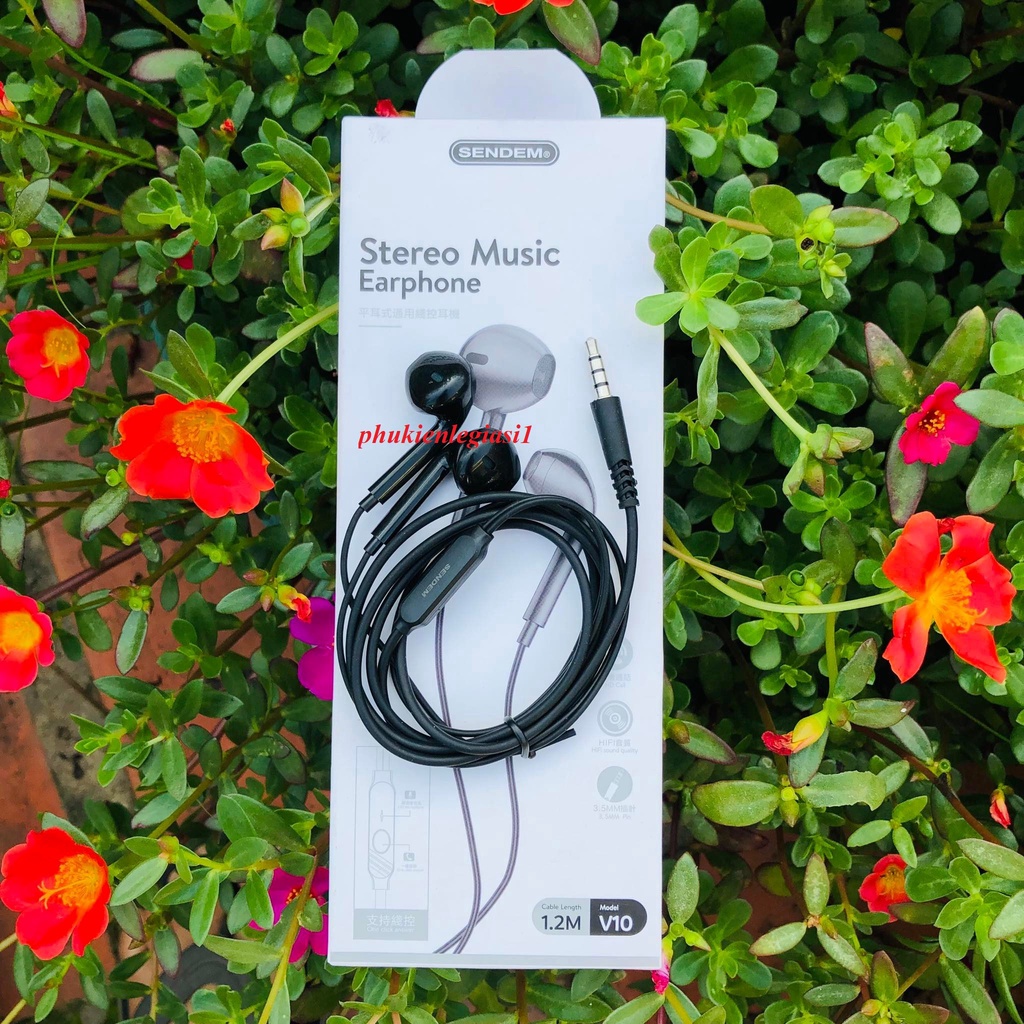 Tai nghe Sendem V10 jack 3.5mm