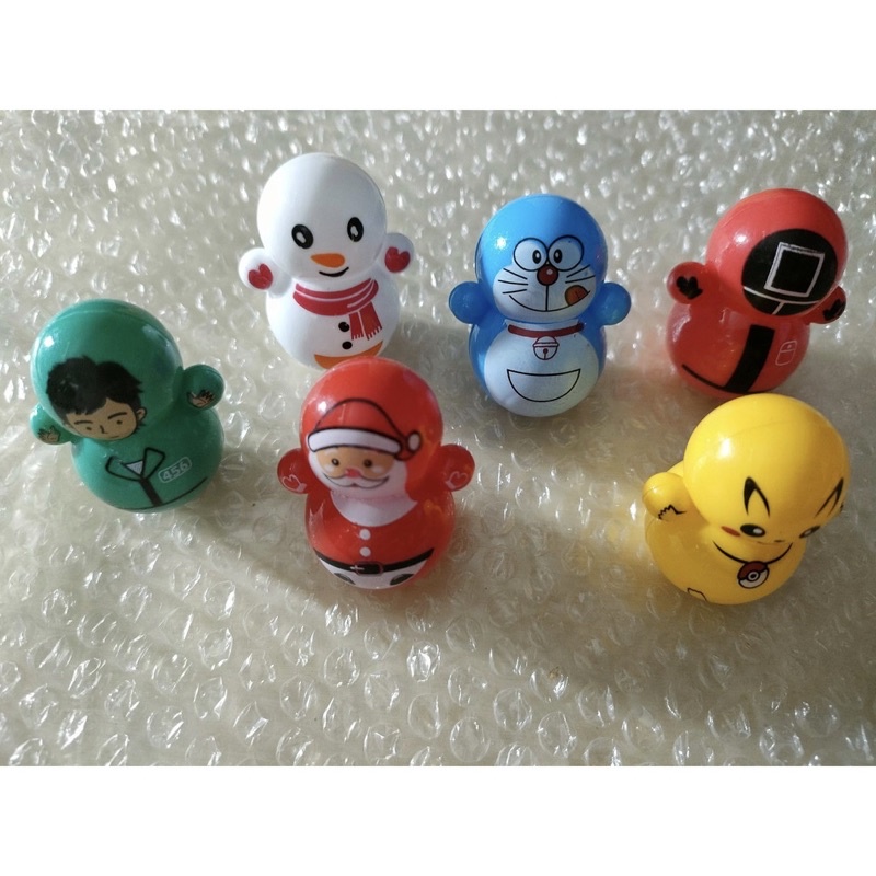 Lật đật squid game mini, đồ chơi lật đật mini cho bé cute dễ thương giá rẻ