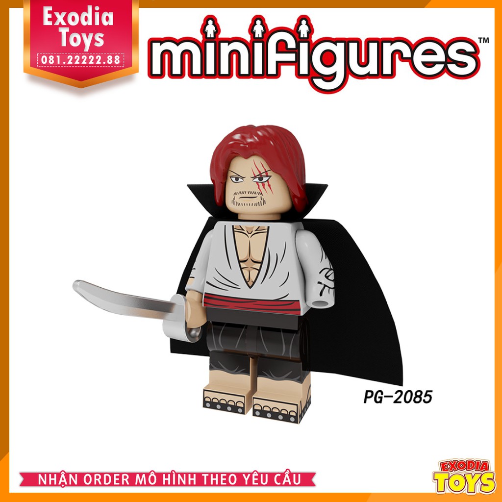 Xếp hình Minifigure nhân vật One Piece Đảo Hải Tặc - Đồ Chơi Lắp Ghép Sáng Tạo - POGO 8244