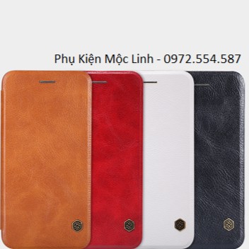 Bao da hiệu Nillkin Qin Iphone 6 6plus 7 7plus 8 8plus x xs xs max | BigBuy360 - bigbuy360.vn