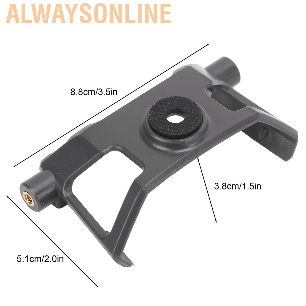 Alwaysonline Extension Bracket Camera Fixed Holder Mount with 1/4 Screw for DJI Mavic 3 to Expand OSMO Pocket 2 Action