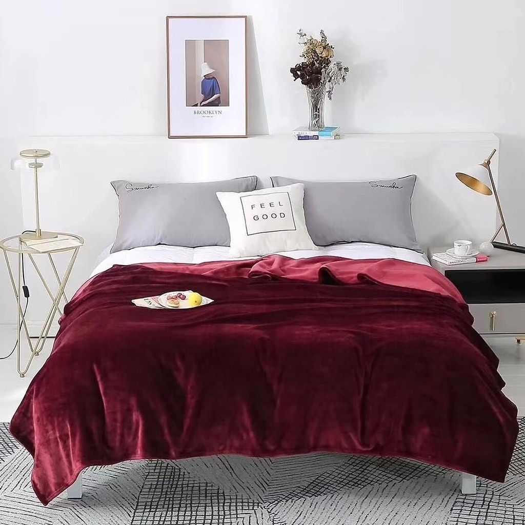 Chăn Lông Tuyết👉Blanket👈Chăn Lông Tuyết Siêu Phẩm Loại 1- Hàng nhập khẩu Ấm Áp và Sang Trọng