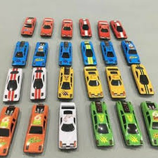 Set 50 Ô Tô Màu Sắc Mini Cho Bé